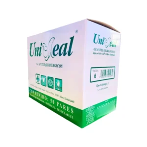 Guante P/Cirujano #6.0 Uniseal C/50P