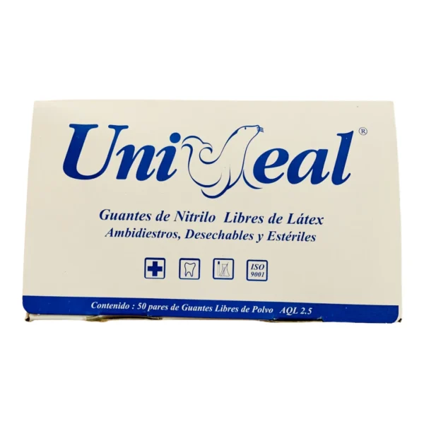 Guante Nitrilo Est Chi C/50P Uniseal