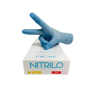 Guante Nitrilo Tex. N/Est. Xch Azul Unis