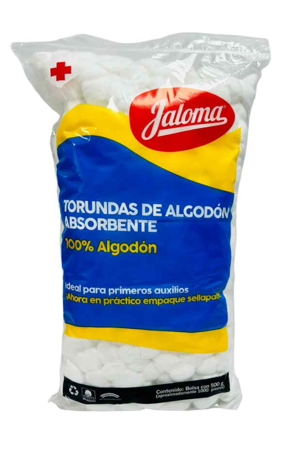Algodon Torunda 500 Grs Jaloma - Imagen 2