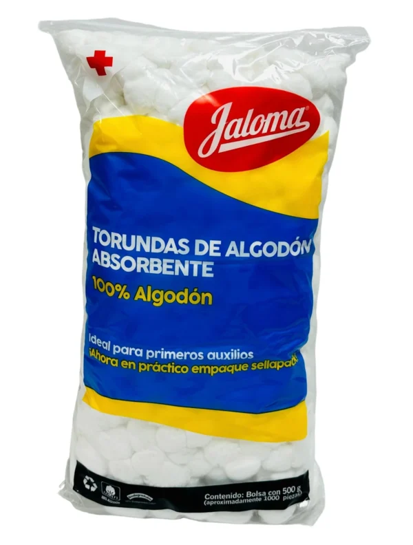 Algodon Torunda 500 Grs Jaloma