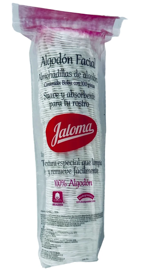 Algodon Facial C/100 Jaloma