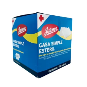 Gasa estéril 10×10 cm Jaloma | Caja c/100