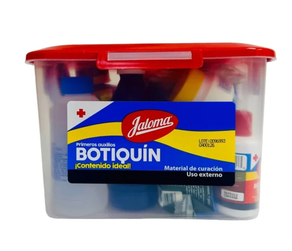 Botiquin Prim. Aux. Caja Plast. Jaloma - Imagen 2