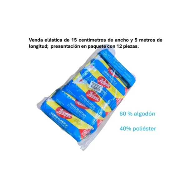 Venda Elastica15Cm C/12 Jaloma - Imagen 2