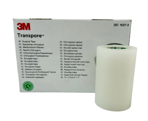 Cinta quirúrgica 3M Transpore 7.5 cm | Caja c/6