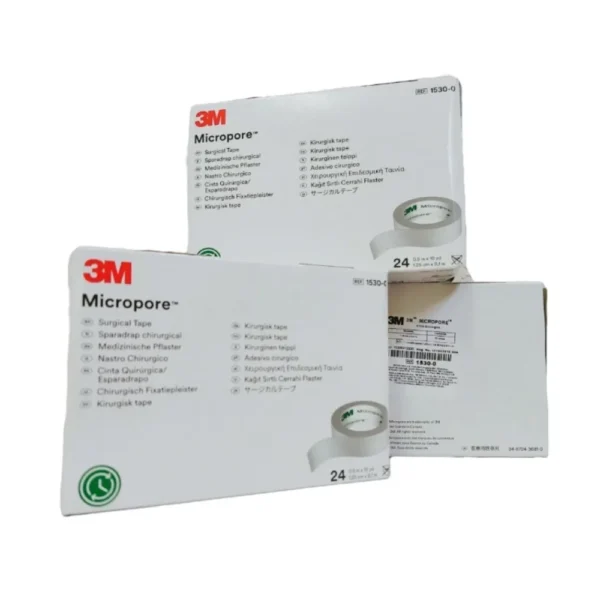 Cinta Micropore 1.25Cm 1/2" C/24 - Imagen 3
