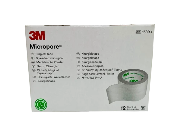 Cinta Micropore 2.5Cm 1" C/12