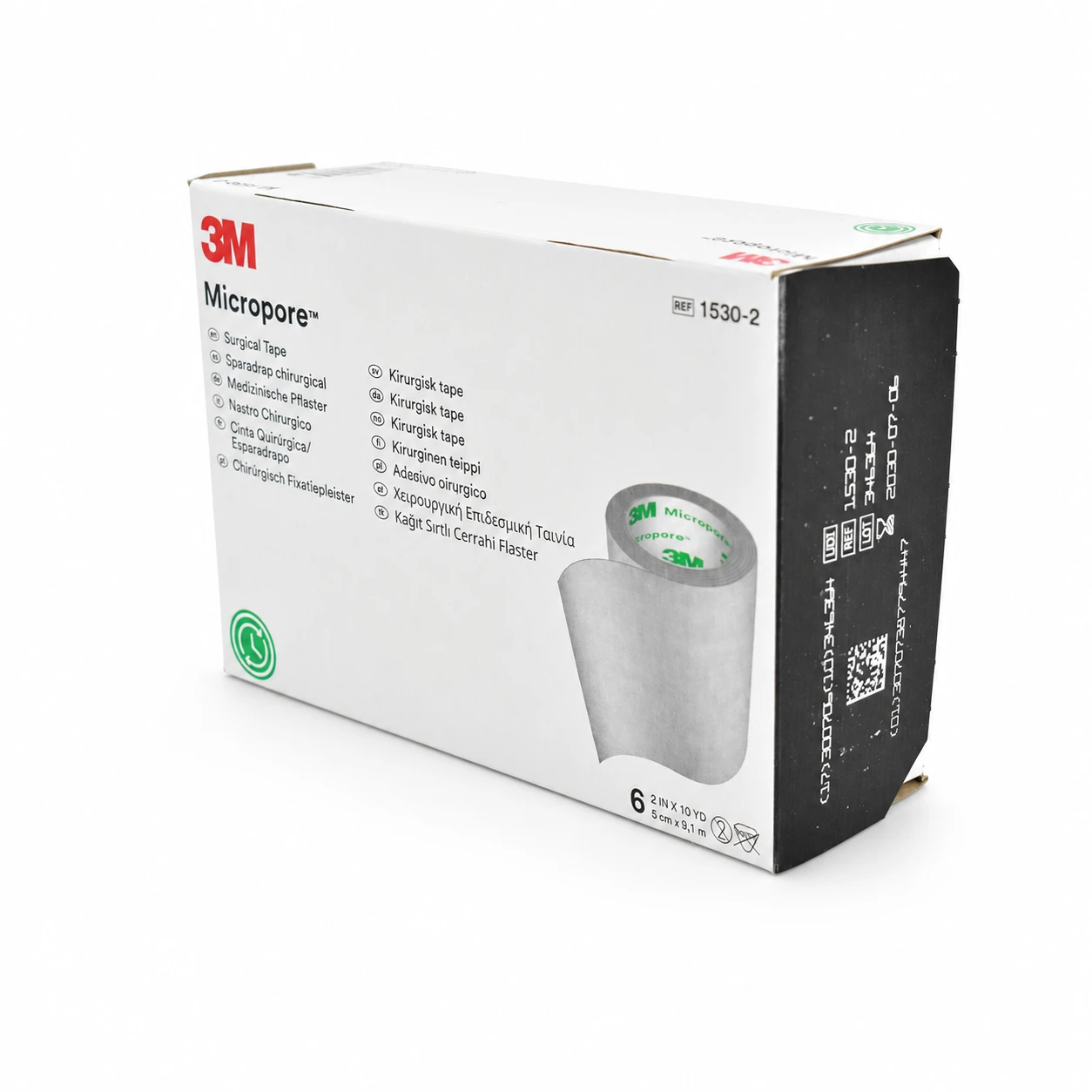 3M Micropore™ Cinta Quirúrgica de Papel – 5 cm × 9.1 m (Caja con 6 rollos) - Imagen 2