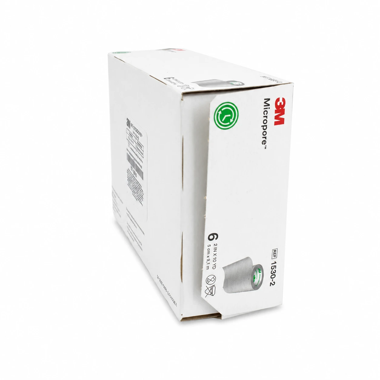 3M Micropore™ Cinta Quirúrgica de Papel – 5 cm × 9.1 m (Caja con 6 rollos) - Imagen 3
