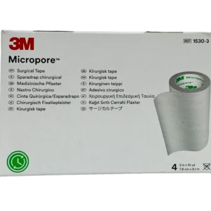 Cinta Micropore 7.5Cm 3″ C/4