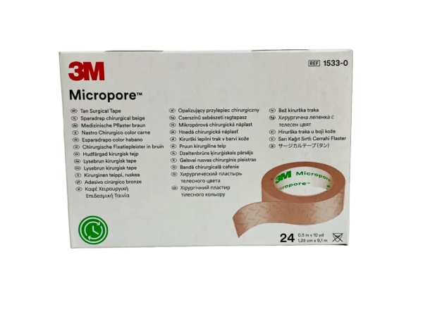 Cinta Micropore Piel 1.25Cm 1/2" C/24