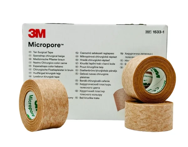Cinta Micropore Piel 2.5Cm 1" C/12