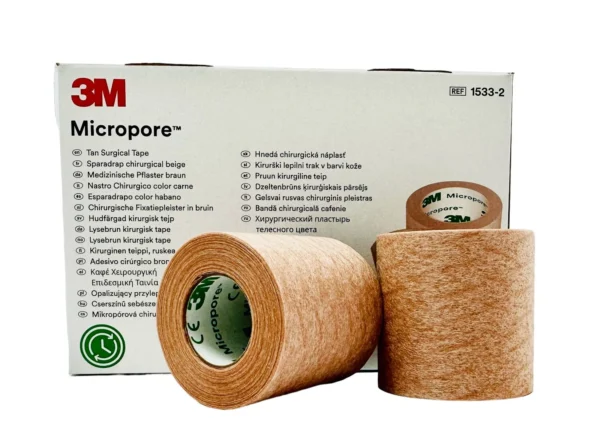 Cinta Micropore Piel 5.0Cm 2" C/6