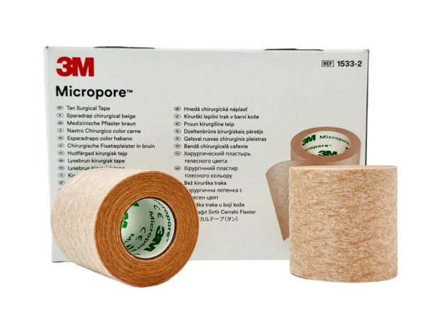 Cinta Micropore Piel 5.0Cm 2" C/6 - Imagen 2