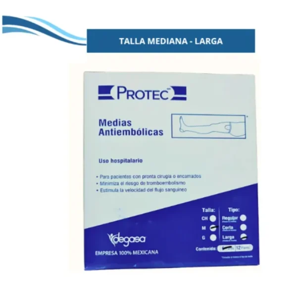 Media Antiembolica Proted Med-Larga - Imagen 3