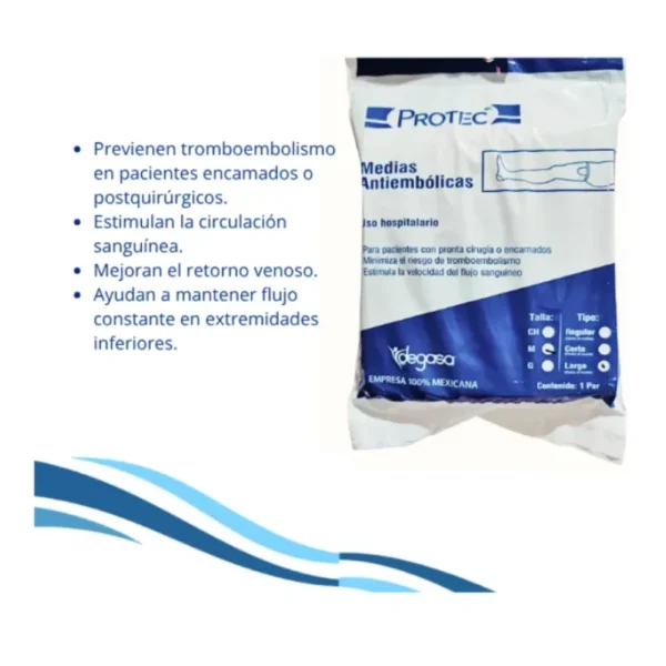 Media Antiembolica Proted Med-Larga - Imagen 4
