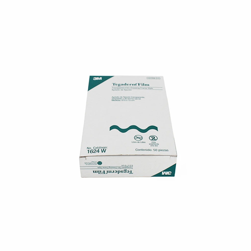 3M Tegaderm™ Film – Apósito Transparente de Fijación 6 × 7 cm (Caja con 50 piezas) - Imagen 2
