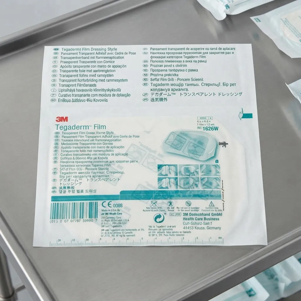 3M Tegaderm™ Film – Apósito Transparente de Fijación 10 × 12 cm (Caja con 50 piezas) - Imagen 2
