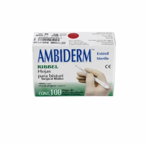 Hoja Para Bisturí Ambiderm #11 Acero Inox Caja Con 100 Hojas