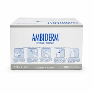 JERINGA 1ML INSULINA 27X13 C/100 AMB.