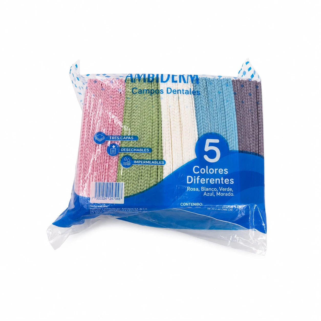 CAMPO 33x45.7 CM BABERO DENTAL - Imagen 3