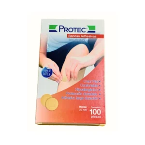 Adhesivo Redondo Protec C/100