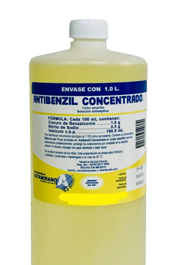 Antibenzil Concentrado Amarillo 1Lt Altm - Imagen 2