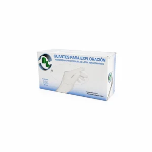 Guantes De Latex Para Examen No Esteril Med Dentilab