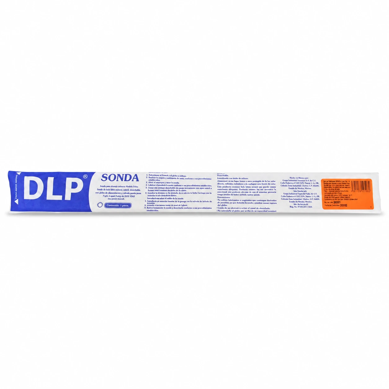 SONDA FOLEY 16 FR LATEX 2 VIAS 5ML DL - Imagen 2