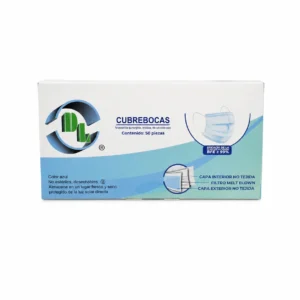 CUBREBOCA TRICAPA DESECHABLE C/50 DL