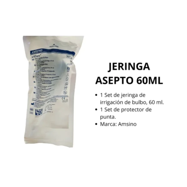 Jeringa Asepto 60Ml - Imagen 5