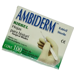 Hoja Bisturi Acero Inoxidable #15 Cj Amb