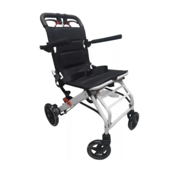 Silla De Ruedas De Traslado Plegable - Imagen 2
