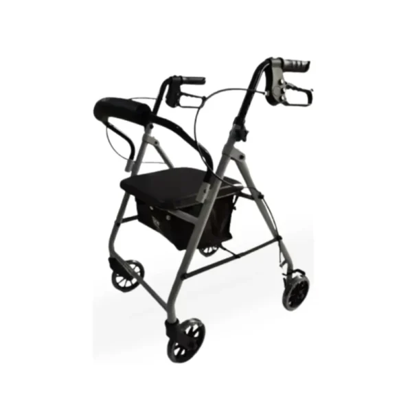 Andadera Rollator 6X1 Plata Eko - Imagen 3