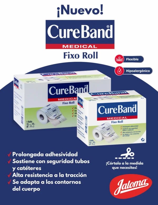 Fixo Roll Hypafix Blanco 10Cm X 10M Jl