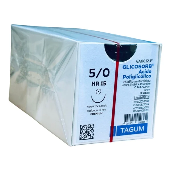 Apg 5-0 15Mm 1/2Cir Ah 70Cm Tg