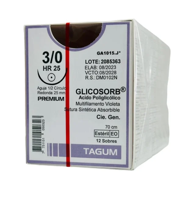 Apg 3-0 25Mm 1/2 Circ. Ah 70Cm Tg