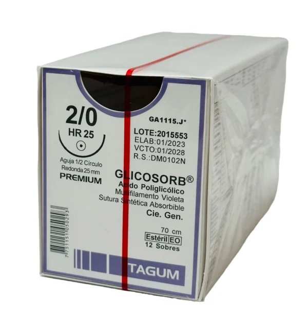 Apg 2-0 25Mm 1/2 Circ. Ah 70Cm Tg - Imagen 3