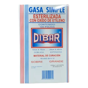 Gasa estéril 10×10 cm Jaloma | Caja c/100