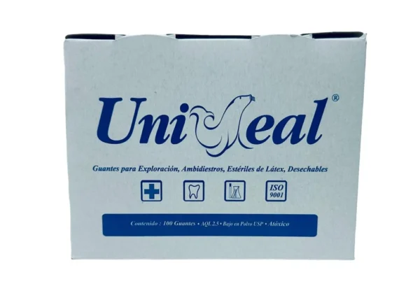 Guante Exploración Estéril Med Uniseal - Imagen 2
