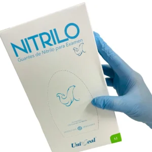 Guante Nitrilo Tex. N/Est.Med Azul Unise
