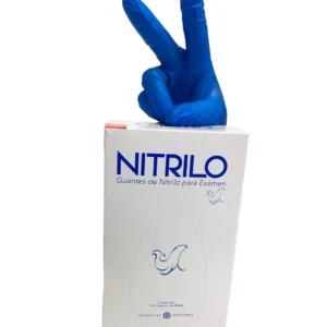 Guante Nitrilo Tex.Azul Cob. Chi Uniseal