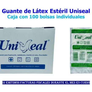 Guante Exploración Estéril Med Uniseal