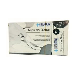 Hoja De Bisturi Acero Inox. #15 Hg