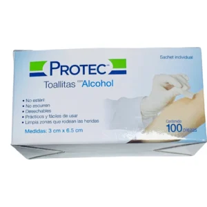 Alcohol En Toalla Al 70% Protec C/100
