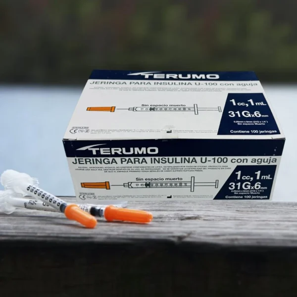 Jeringa 1Ml Insulina 31X0.6 C/100 Terumo - Imagen 6