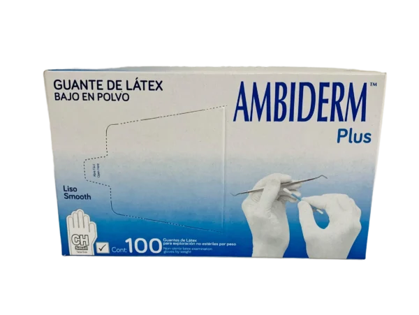 Guante Plus Blanco No Estéril Chico
