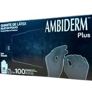 Guante Plus Negro No Estéril Mediano Amb