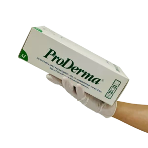 Guante Proderma N/Est.Med C/100P Uniseal
